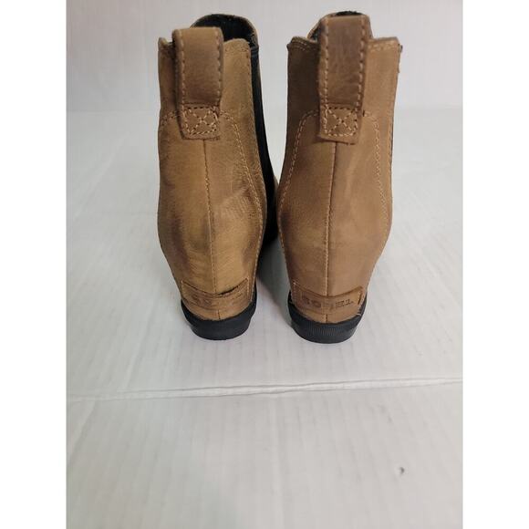 Sorel Womens Joan Of Arctic Wedge II Chelsea Boots Elk (NL3493-286) size 8 - Picture 5 of 8